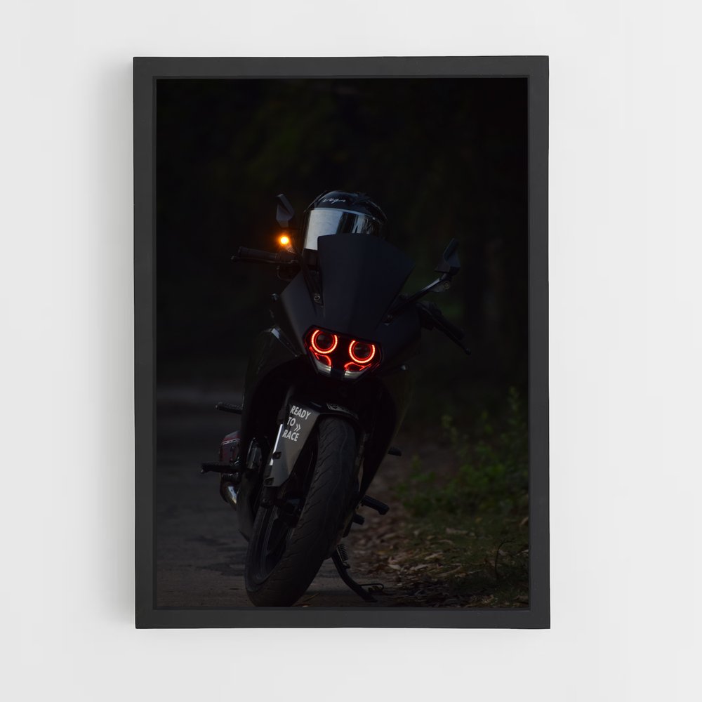 Poster Lumineux Rc 390 – affiche KTM Moto (vue 2)